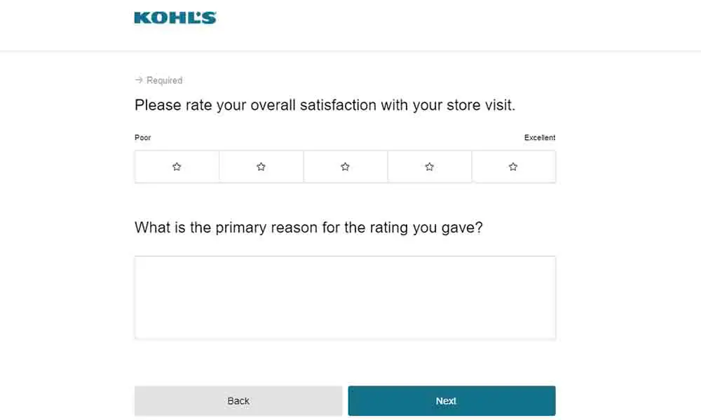 kohlsfeedback.com survey