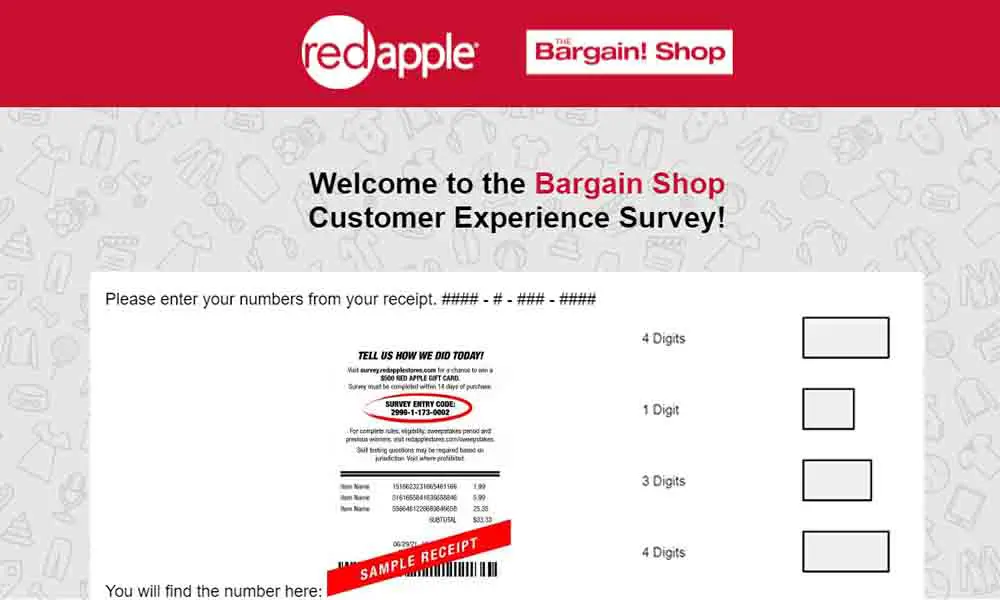 survey.thebargainshop.com