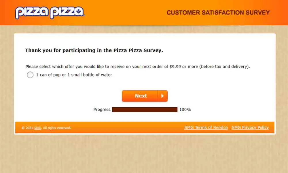 www.pizzapizzasurvey.ca canada