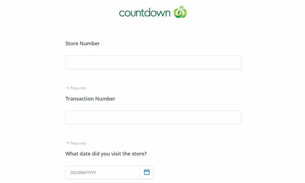 countdown nz customer survey