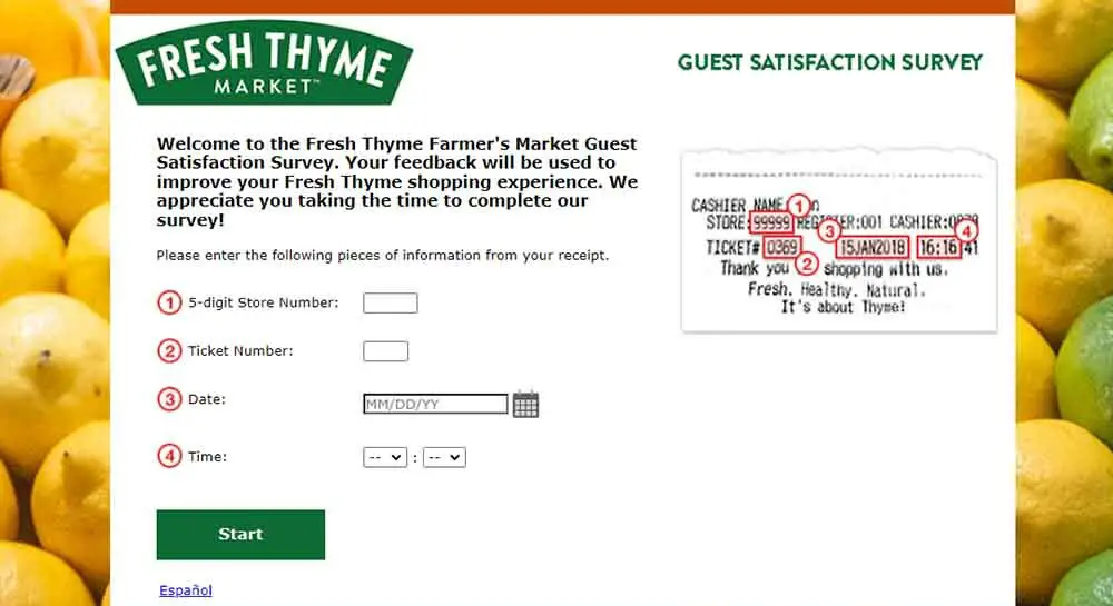 www.freshthyme.com/survey