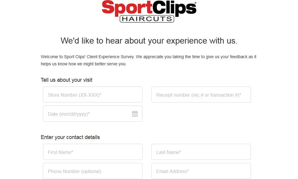 sportclips com survey
