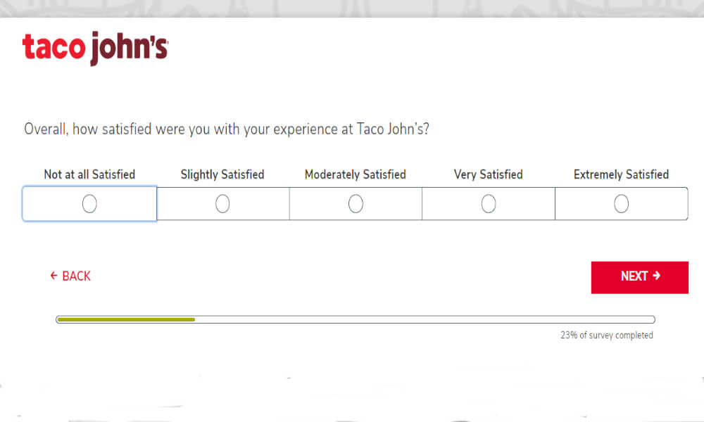 taco john's survey